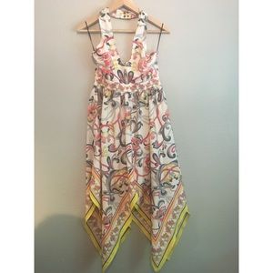 HM sexy handkerchief halter dress